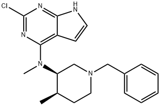 N-((3R,4R)-1-benzyl-4-Methylpiperidin-3-yl)-2-chloro-N-Methyl-7H-pyrrolo[2,3-d]pyriMidin-4-aMine