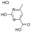 2-Hydroxy-6-methyl-pyrimidine-4-carboxylic acidhydrochloride