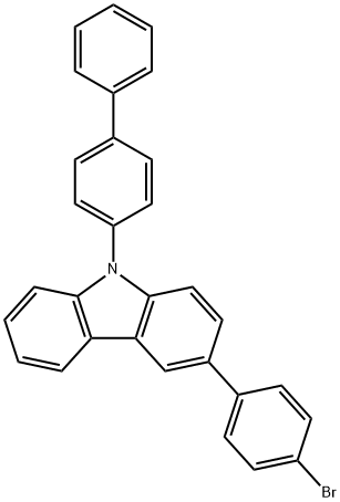 9-(1,1-bipheny)-4-yl-3-(4-broMophenyl)carbazole