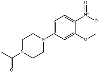 1-(4-(3-Methoxy-4-nitrophenyl)piperazin-1-yl)ethanone