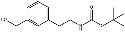 tert-butyl 3-(hydroxyMethyl)phenethylcarbaMate