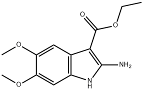ethyl 2-aMino-5,6-diMethoxy-1H-indole-3-carboxylate