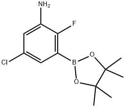 BenzenaMine, 5-chloro-2-fluoro-3-(4,4,5,5-tetraMethyl-1,3,2-dioxaborolan-2-yl)-