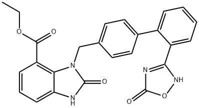 ethyl2-oxo-3-((2'-(5-oxo-4,5-dihydro-1,2,4-oxadiazol-3-yl)biphenyl-4-yl)Methyl)-2,3-dihydro-1H-benzo[d]iMidazole-4-carboxylate