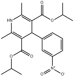 1,4-Dihydro-2,6-dimethyl-4-(3-nitrophenyl)-3,5-pyridinedicarboxylic acid bis(1-methylethyl) ester