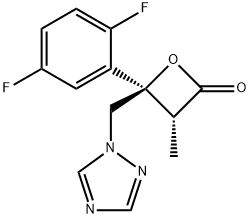 (3R,4R)-4-(2,5-Difluorophenyl)-3-Methyl-4-(1H-1,2,4-triazol-1-ylMethyl)-2-oxetanone