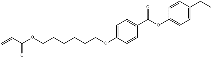 4-[[6-[(1-Oxo-2-propenyl)oxy]hexyl]oxy]benzoic acid 4-ethylphenyl ester