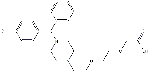 Acetic acid, 2-[2-[2-[4-[(4- chlorophenyl)phenylMethyl]-1-piperazinyl]ethoxy]ethoxy]-