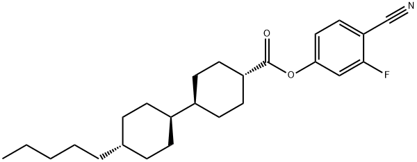 (trans,trans)-4'-Pentyl-[1,1'-bicyclohexyl]-4-carboxylic acid 4-cyano-3-fluorophenyl ester