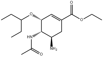 4-(N-(tert-butyl)acetamido)-5-(diallylamino)-3-(pentan-3-yloxy)cyclohex-1-enecarboxylate