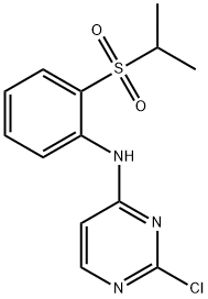 4-Pyrimidinamine, 2-chloro-N-[2-[(1-methylethyl)sulfonyl]phenyl]-