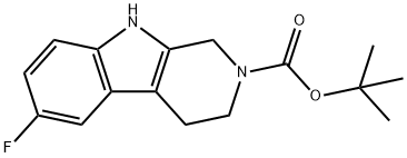 tert-butyl 6-fluoro-3,4-dihydro-1H-pyrido[3,4-b]indole-2(9H)-carboxylate