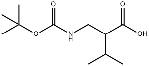 2-(([(TERT-BUTOXY)CARBONYL]AMINO)METHYL)-3-METHYLBUTANOIC ACID