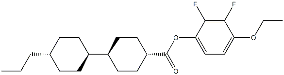[1,1'-Bicyclohexyl]-4-carboxylic acid, 4'-propyl-, 4-ethoxy-2,3-difluorophenyl ester, (trans,trans)-