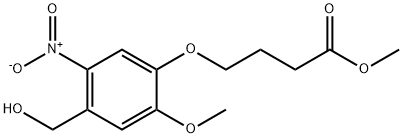 Butanoic acid, 4-[4-(hydroxymethyl)-2-methoxy-5-nitrophenoxy]-, methyl ester