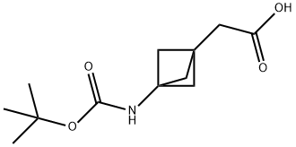 2-(3-((tert-butoxycarbonyl)amino)bicyclo[1.1.1]pentan-1-yl)acetic acid