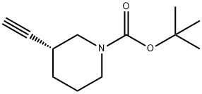 1-PIPERIDINECARBOXYLIC ACID, 3-ETHYNYL-, 1,1-DIMETHYLETHYL ESTER, (3R)-