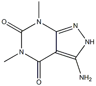 3-amino-5,7-dimethyl-2H-pyrazolo[3,4-d]pyrimidine-4,6-dione