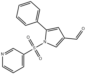 5-phenyl-1-(pyridin-3-ylsulfonyl)-1H-pyrrole-3-carbaldehyde