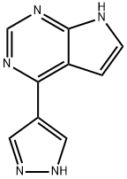 4-(1H-Pyrazol-4-yl)-7H-pyrrolo[2,3-d]pyrimidine