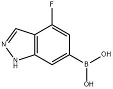 (4-Fluoro-1H-indazol-6-yl)boronic acid