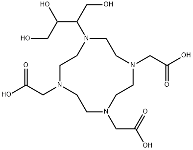 1,4,7,10-Tetraazacyclododecane-1,4,7-triacetic acid,10-[2,3-dihydroxy-1-(hydroxymethyl)propyl]-