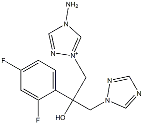 4-amino-1-[(2RS)-2-(2,4-difluorophenyl)-2-hydroxy-3(1H-
1,2,4-triazol-1-yl)propyl]-4H-1,2,4-triazolium