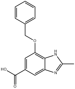 4-(benzyloxy)-2-methyl-1H-benzo[d]imidazole-6-carboxylic acid