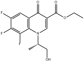 ethyl (S)-6,7,8-trifluoro-1-(1-hydroxypropan-2-yl)-4-oxo-1,4-dihydroquinoline-3-carboxylate