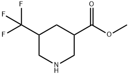 5-Trifluoromethyl-piperidine-3-carboxylic acid methyl ester