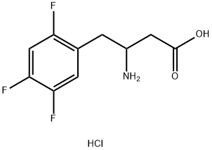 3-Amino-4-(2,4,5-trifluorophenyl)butanoic Acid Hydrochloride