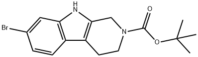 tert-butyl 7-bromo-3,4-dihydro-1H-pyrido[3,4-b]indole-2(9H)-carboxylate