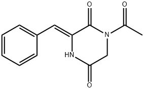 2,5-Piperazinedione, 1-acetyl-3-(phenylmethylene)-, (3Z)-
