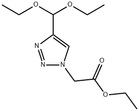 (4-Diethoxymethyl-[1,2,3]triazol-1-yl)-acetic acid ethyl ester