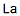 Lanthanum Standard for AAS
		
	