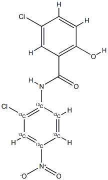 NiclosaMide-13C6 hydrate (see Data Sheet)