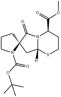 Spiro[pyrrolidine-2,7'(6'H)-[2H]pyrrolo[2,1-b][1,3]thiazine]-1,4'-dicarboxylic acid, tetrahydro-6'-oxo-, 1-(1,1-diMethylethyl) 4'-Methyl ester, (2R,4'R,8'aR)-