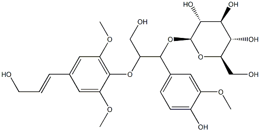 erythro-Guaiacylglycerol β-sinapyl ether 7-O-glucoside