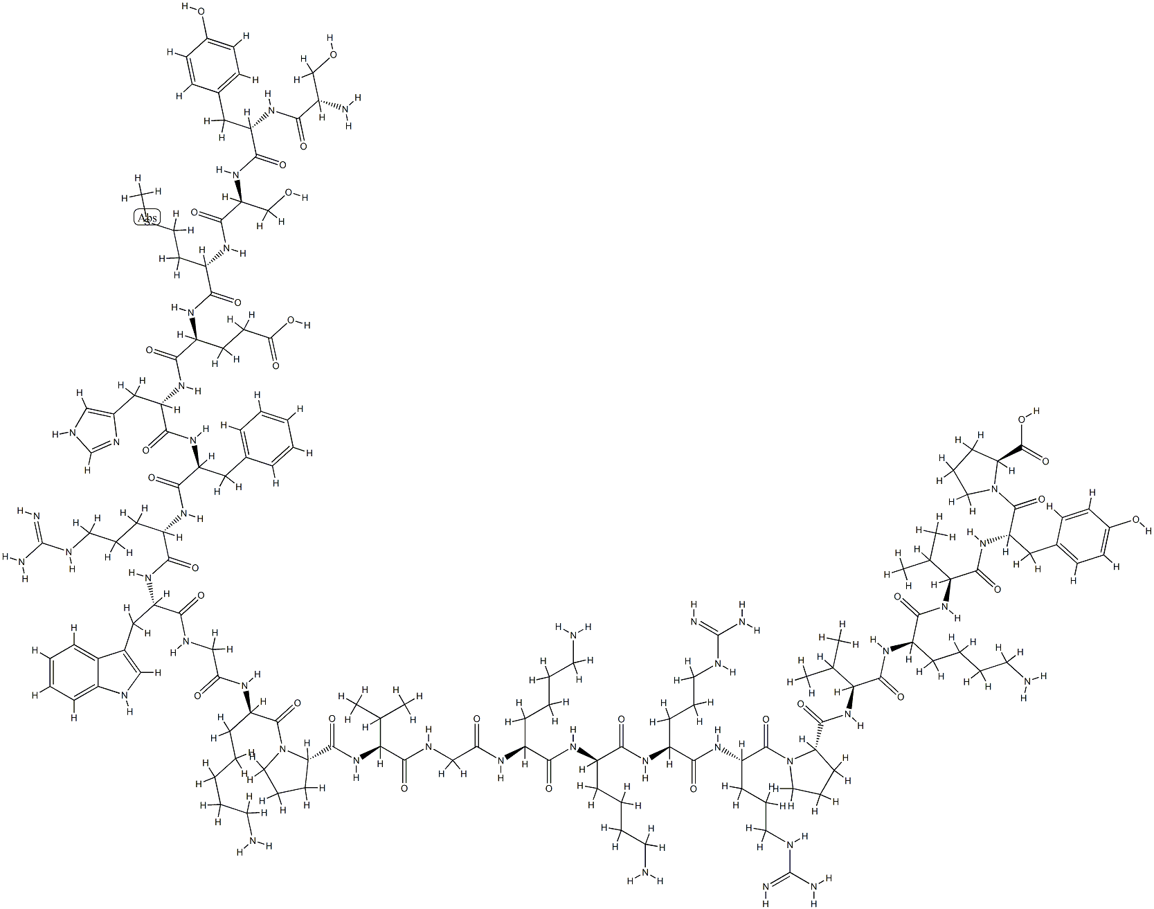 (D-LYS16)-ACTH (1-24) (HUMAN, BOVINE, MOUSE, OVINE, PORCINE, RABBIT, RAT)