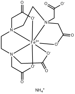 diammonium [N,N-bis[2-[bis(carboxymethyl)amino]ethyl]glycinato(5-)]ferrate(2-) 