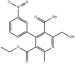 5-(Ethoxycarbonyl)-2-(hydroxyMethyl-6-Methyl-4-(3-nitrophenyl)nicotinic Acid