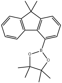 4 - boric acid pinacol ester - 9, 9 - dimethyl fluorene