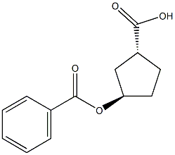 (1R,3R)-3-Benzoic acid 3-carboxycyclopentyl ester