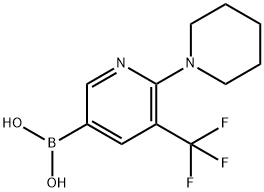 (6-(piperidin-1-yl)-5-(trifluoromethyl)pyridin-3-yl)boronic acid