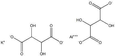 potassium aluminum tartrate