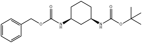 benzyl tert-Butyl ((1S,3R)-cyclohexane-1,3-diyl)dicarbamate