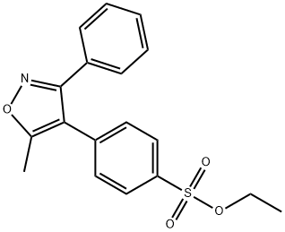 ethyl 4-(5-methyl-3-phenylisoxazol-4-yl)benzenesulfonate