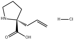 Proline, 2-(2-propenyl)-, hydrochloride