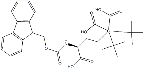 1,1,4-Butanetricarboxylic acid, 4-[[(9H-fluoren-9-ylmethoxy)carbonyl]amino]-, 1,1-bis(1,1-dimethylethyl) ester, (4S)-
