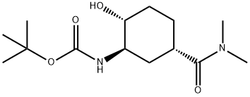 carbamic acid, n-[(1r,2r,5s)-5-[(dimethylamino)carbonyl]-2-hydroxycyclohexyl]-, 1,1-dimethylethyl ester